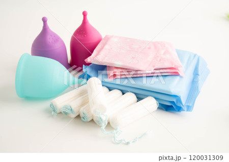 Sanitary hygiene set for women menstrual period cycle protection. 120031309