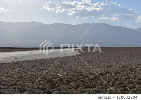 View of the Death Valley, California mountains and desert background, USA national parks landscape View of the Death Valley, California mountains and desert background, USA national parks landscape 120032204