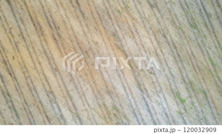 A Stunning Aerial View Showcasing Agricultural Fields with Intricate Patterns and Textures A Stunning Aerial View Showcasing Agricultural Fields with Intricate Patterns and Textures 120032909