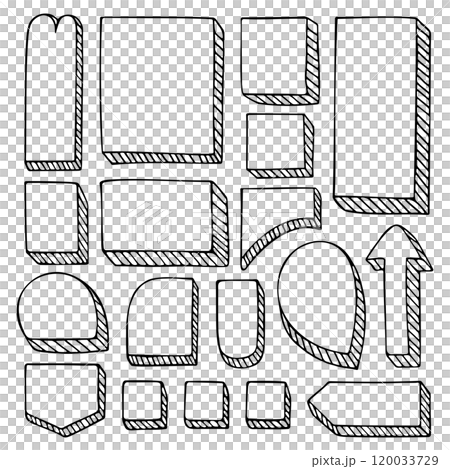 Bullet journal hand-drawn vector frames and elements for notebook, scrapbook, diary, or planner. Doodle black borders isolated on a white background. Bullet journal hand-drawn vector frames and elements for notebook, scrapbook, diary, or planner. Doodle black borders isolated on a white background. 120033729