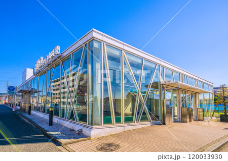 日本の横浜都市景観 横浜市営地下鉄グリーンライン 東山田駅などを望む 日本の横浜都市景観 横浜市営地下鉄グリーンライン 東山田駅などを望む 120033930