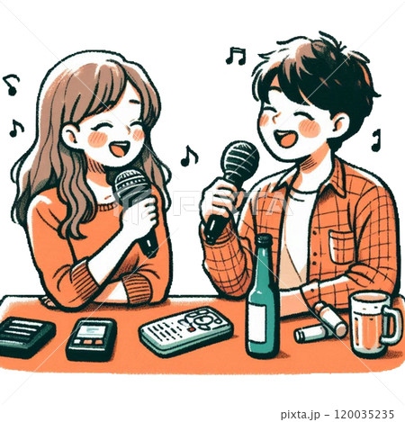 二人でカラオケ 120035235