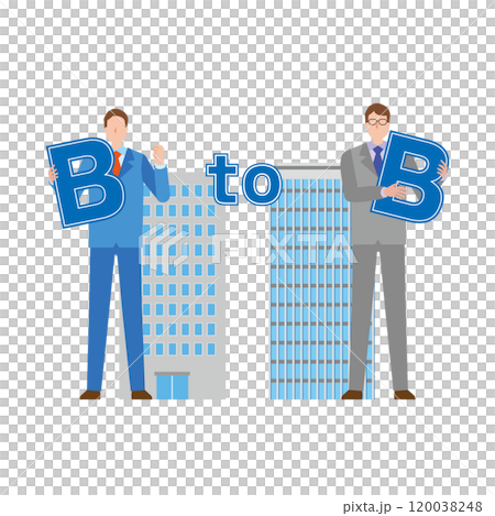 BtoB business image illustration 120038248