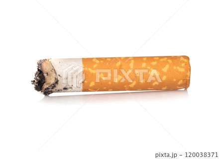 cigarette isolated on white background cigarette isolated on white background 120038371