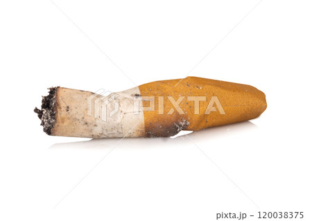 cigarette isolated on white background 120038375