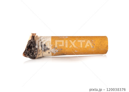 cigarette isolated on white background cigarette isolated on white background 120038376