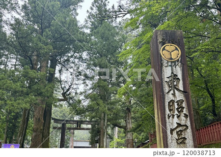 栃木　日光東照宮の入口 120038713