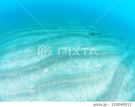 シンプルな水中、海中のイメージ素材 シンプルな水中、海中のイメージ素材 120040012