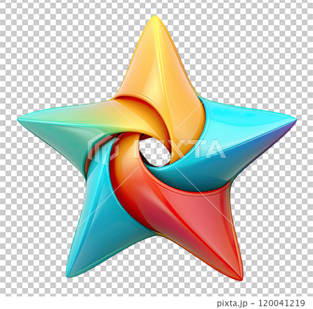 Colored Star 120041219
