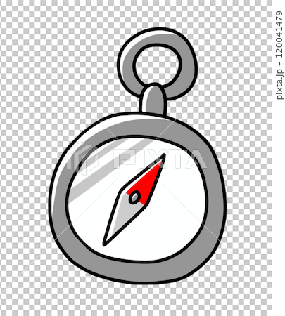 ゆるめシンプルコンパス ベタ塗り ゆるめシンプルコンパス ベタ塗り 120041479