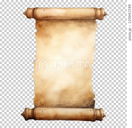 Vintage Scroll - Stock Illustration [120041599] - PIXTA