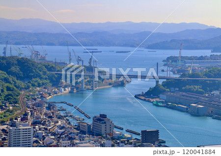 展望デッキからの眺望・千光寺公園(広島県・尾道市) 展望デッキからの眺望・千光寺公園(広島県・尾道市) 120041884