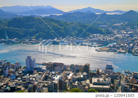 展望デッキからの眺望・千光寺公園（広島県・尾道市） 120041885