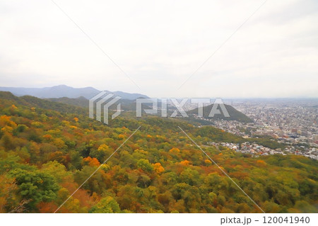 札幌もいわ山ロープウェイから見た風景 札幌もいわ山ロープウェイから見た風景 120041940