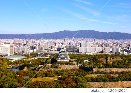 ザ・ファインタワー大手前、大阪、天満橋、タワーマンションのラウンジから見る、大阪城、天満橋、京橋、 120042094
