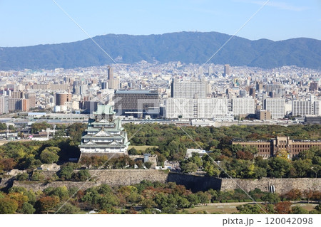ザ・ファインタワー大手前、大阪、天満橋、タワーマンションのラウンジから見る、大阪城、天満橋、京橋、 ザ・ファインタワー大手前、大阪、天満橋、タワーマンションのラウンジから見る、大阪城、天満橋、京橋、 120042098