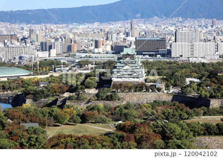 ザ・ファインタワー大手前、大阪、天満橋、タワーマンションのラウンジから見る、大阪城、天満橋、京橋、 120042102