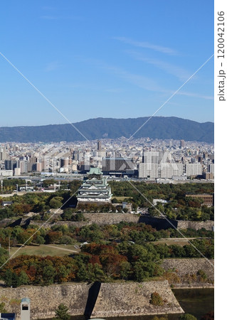 ザ・ファインタワー大手前、大阪、天満橋、タワーマンションのラウンジから見る、大阪城、天満橋、京橋、 120042106