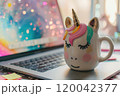 Brighten your day with a whimsical unicorn mug perfect for coffee lovers 120042377