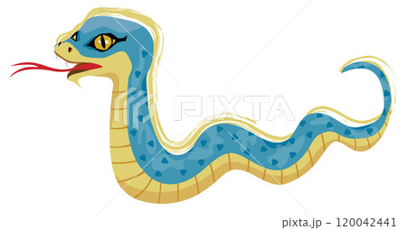 巳年の蛇のイラスト 巳年の蛇のイラスト 120042441