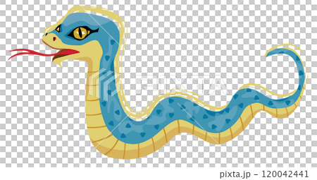 巳年の蛇のイラスト 巳年の蛇のイラスト 120042441