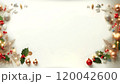 クリスマスイメージのフレーム 120042600