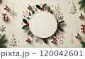 クリスマスプレート 120042601