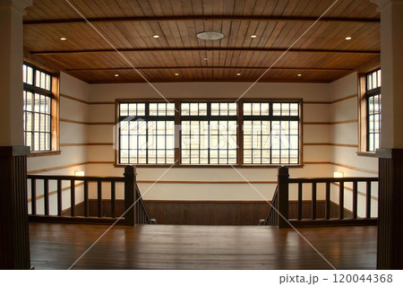 萩の町並み　旧明倫館跡階段（旧萩小学校跡） 120044368