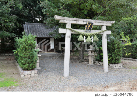 蔵人稲荷神社(吹田市稲荷神社)境内にある八幡宮とその鳥居　吹田市豊津町 120044790