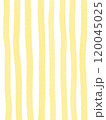 水彩手描きイエローストライプの背景素材 - 透過PNG 120045025