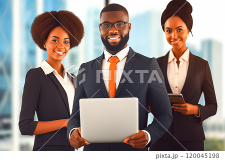 A group of people in business attire 120045198