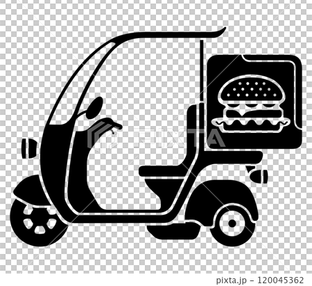 送貨自行車圖標 120045362