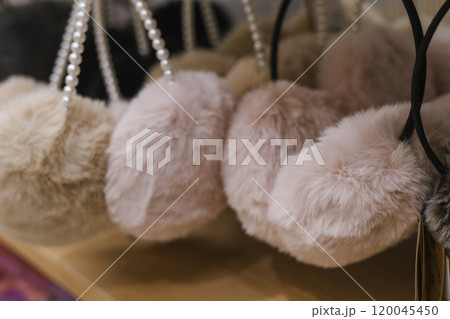 ファー素材のイヤマフ販売 120045450
