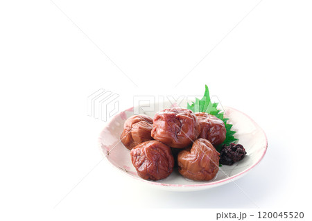 梅干し　（ 白背景 ） 120045520