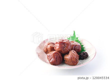 梅干し　（ 白背景 ） 120045534