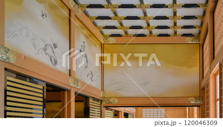 書院造の極彩色の入側 120046309