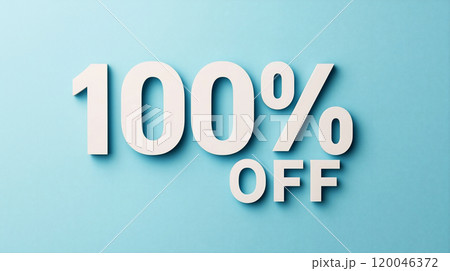 100%オフ・無料プロモーション表示	 120046372