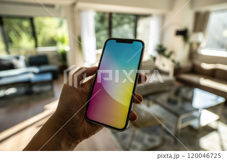 スマホあるシーン スマホあるシーン 120046725