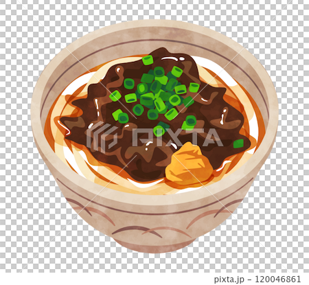 Meat noodles 120046861