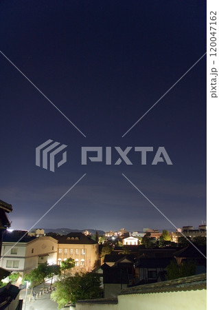 倉敷美観地区の風景 夜景 夕景 星空 倉敷美観地区の風景 夜景 夕景 星空 120047162