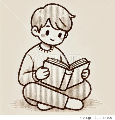 本を読む人 120048400