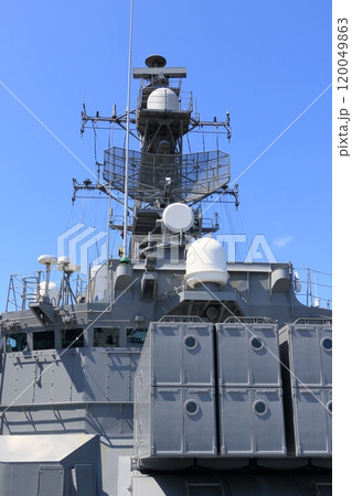 護衛艦搭載のミサイルランチャー シースパローミサイル 自衛艦 護衛艦の武装 護衛艦搭載のミサイルランチャー シースパローミサイル 自衛艦 護衛艦の武装 120049863