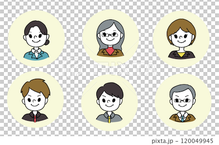 女人，男人，人，商業圖示集，上半身，有背景 120049945