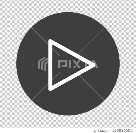 Simple black play button 120050509