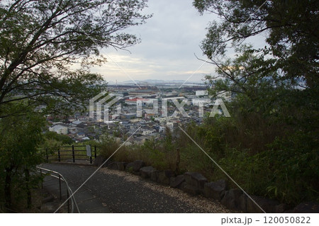 亀島山　花と緑の丘公園　夕景 120050822