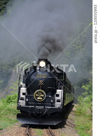 磐越西線を走るC61ばんえつ物語号 120050993