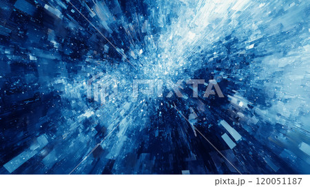 A soft pink and red Valentines Day background with heart-shaped confetti and candles. 120051187