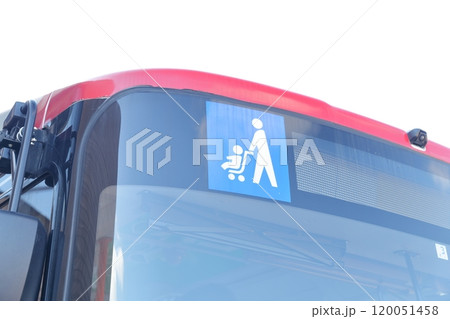 EVバスのベビーカーマーク EVバスのベビーカーマーク 120051458