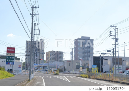 駅周辺に広がる住宅、ベットタウン（愛知県 日進市 米野木町）  120051704