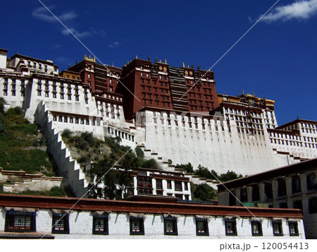チベット ラサ ポタラ宮 チベット ラサ ポタラ宮 120054413